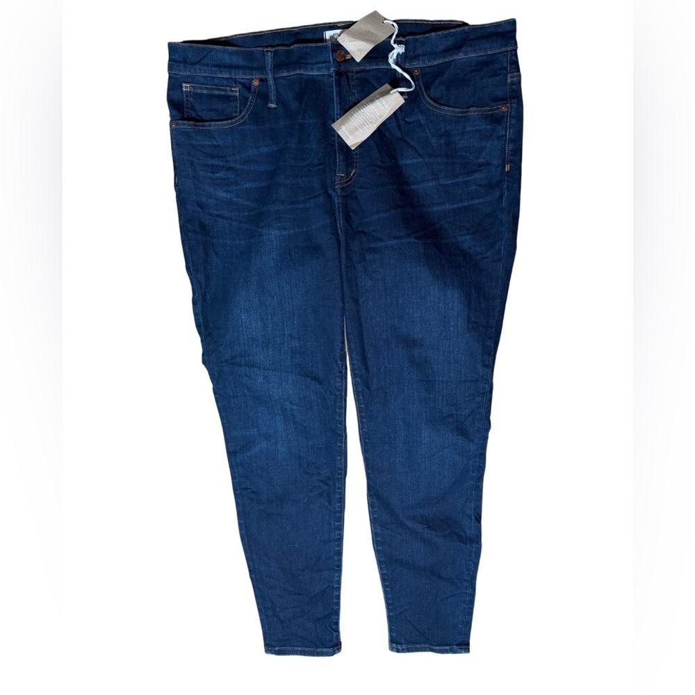 Madewell Dark Blue 9” High Rise Skinny Jeans Size 35 Plus